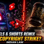 Reels Shorts copyright strike Indian law 2026 legal guide